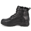 Wodoodporne, czarne, pełne skórzane buty Searcher 6110