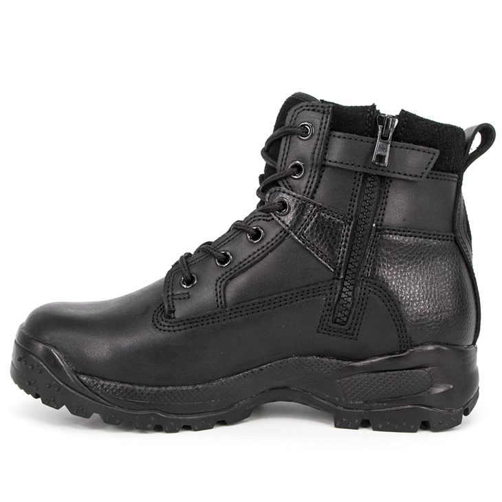 Çizme të zeza të plota prej lëkure të papërshkueshme nga uji Searcher 6110