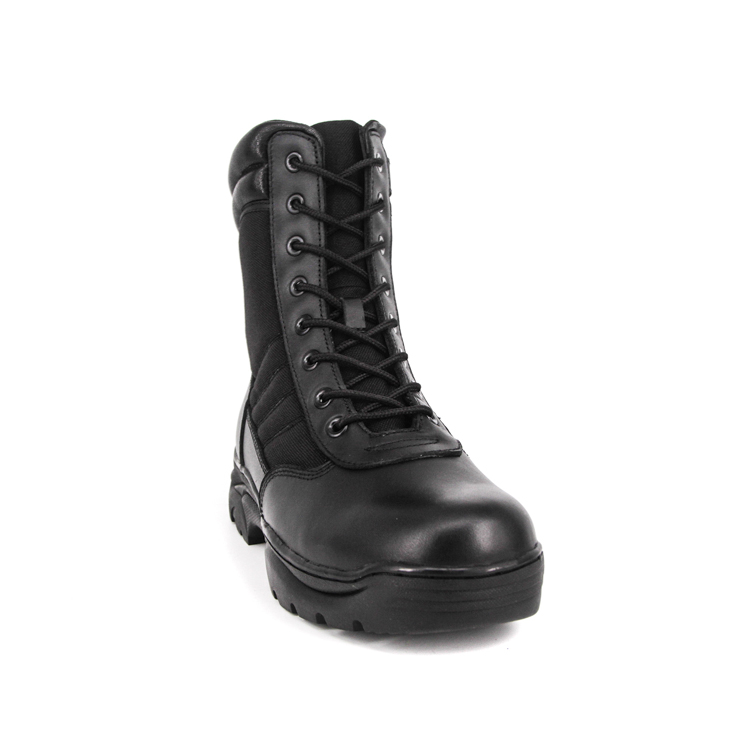 Ελαφριές αδιάβροχες τακτικές μπότες με πλαϊνό φερμουάρ 4234