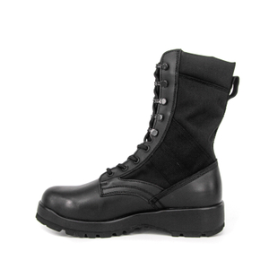 اعلیٰ معیار کے سیاہ رنگ کے چمڑے کے ٹیکٹیکل جنگل کے جوتے 5229