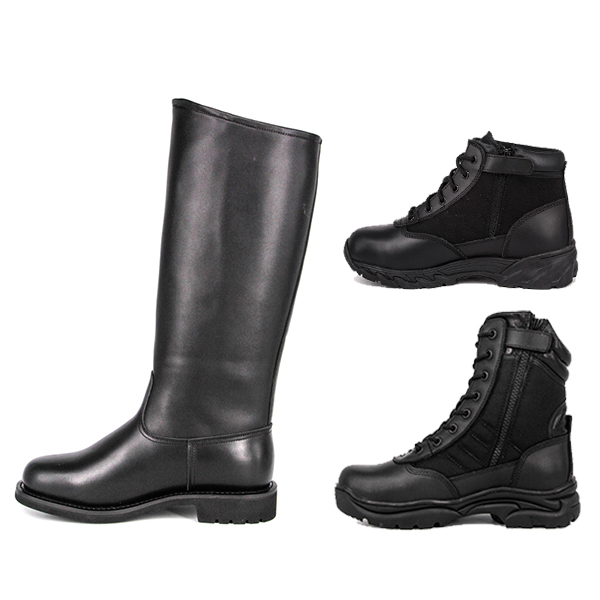 What are the different heights of military boots？