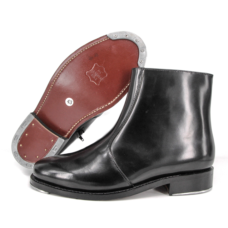 Mundurowe męskie buty biurowe ze skóry lakierowanej hurtowo 1256