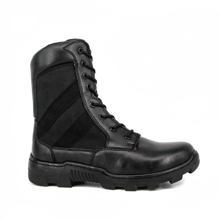 Գործարանային էժան կաշվե մարտական ​​մարտավարական կոշիկներ 4249