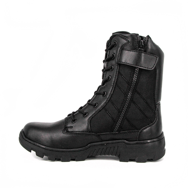 Pabrika na murang leather military combat tactical boots 4249
