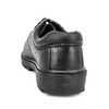 Fekete férfi kényelmes biztonsági cipő 3106