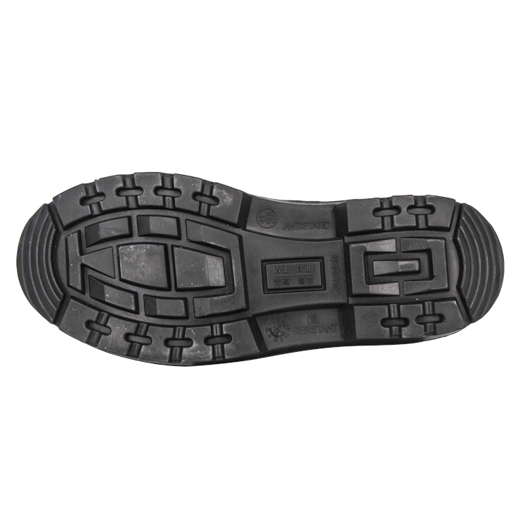 メンズ黒の快適な安全靴 3106