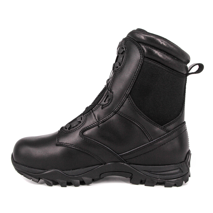 Heren zwart uniform BOA-systeem militaire tactische laarzen 4288