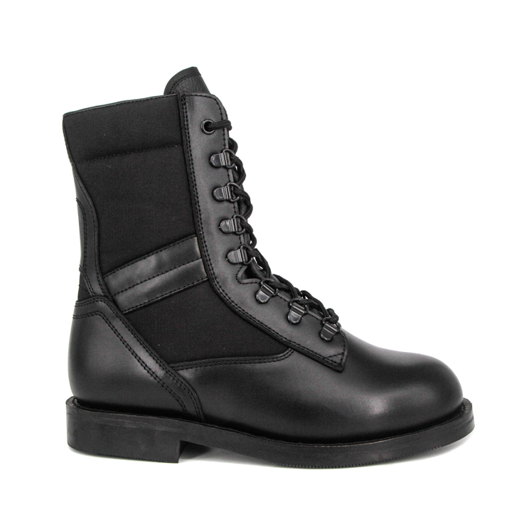 Pánska čierna gumená podrážka UK taktické topánky 4208