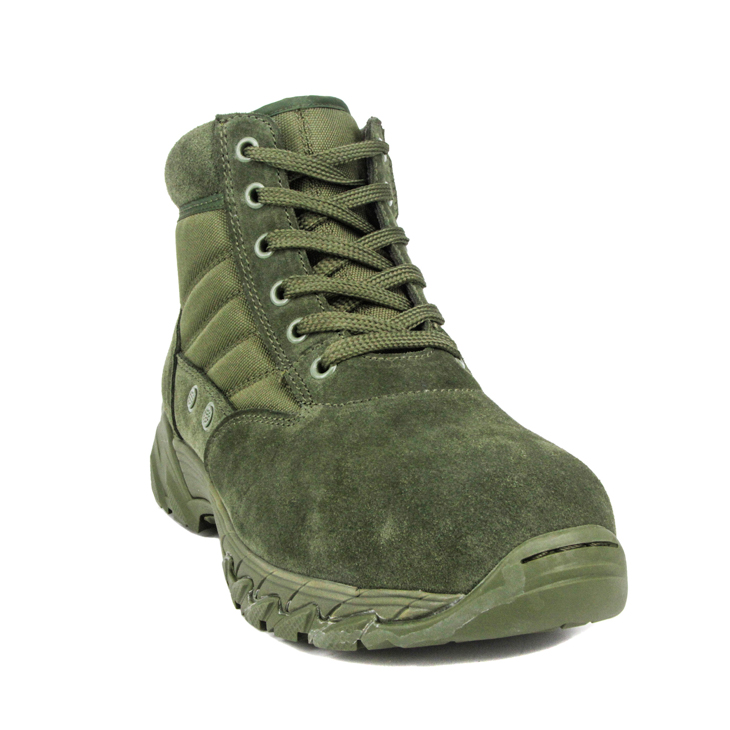 Desert boots militari alla caviglia verde Malaysia 7113