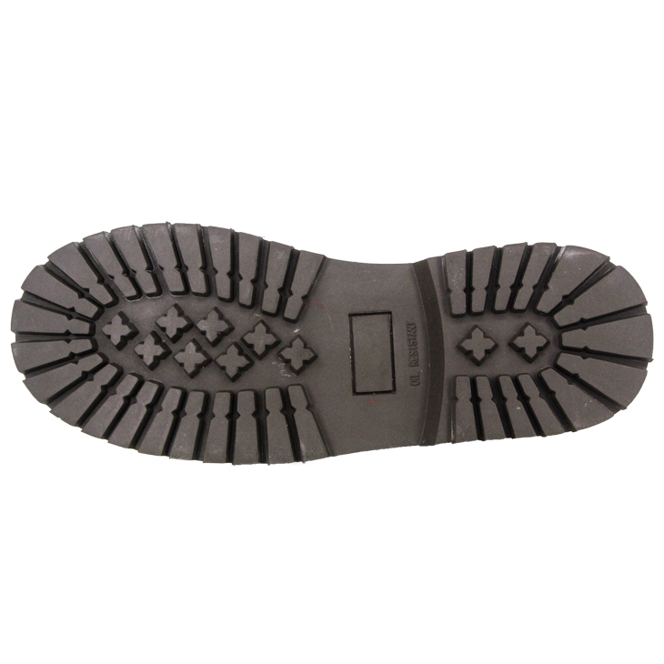 Sapatos de trabalho militares com bico composto à prova d'água cáqui e tornozelo 7114