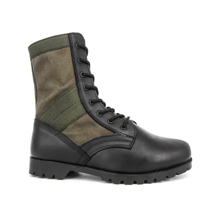 Olive vintage youth jungle boots 