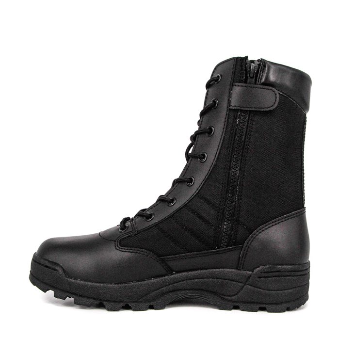 Ang mga pulis ng UK na naka-zip ng military toe na tactical boots 4252