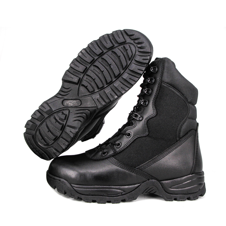 Special forces winter motorcycle men black military tactical boot 4282