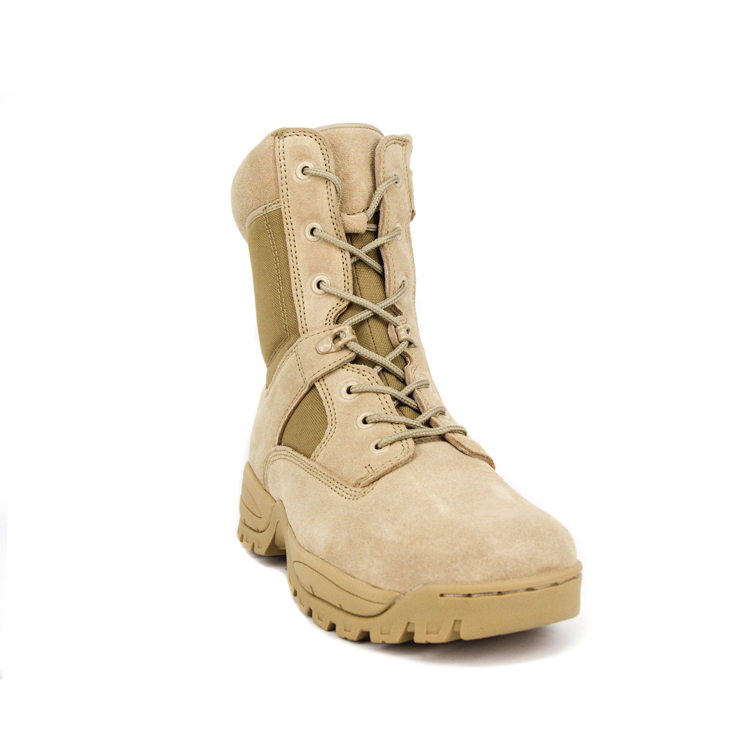 Waterproof khaki desert boots for summer 7221