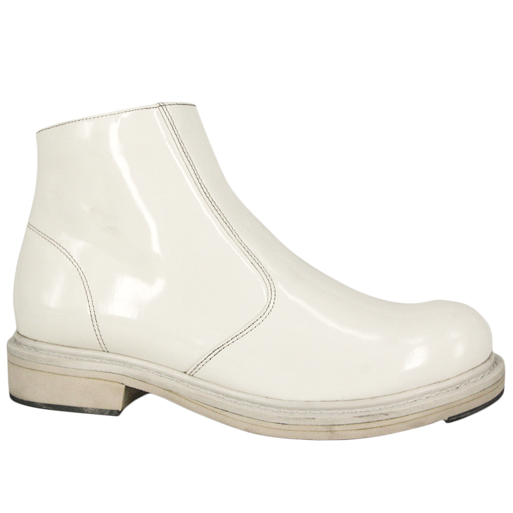 Vodoodporni beli minimalistični pisarniški čevlji 1252