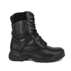 Fighting combat durable waterproof black full leather boots 6237