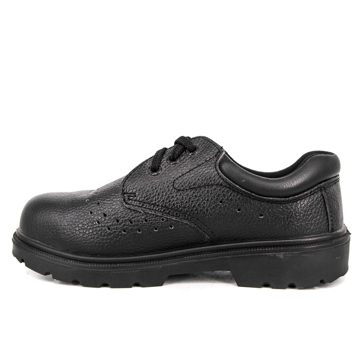 Мужская черная удобная защитная обувь 3106