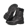 Fighting combat durable waterproof black full leather boots 6237