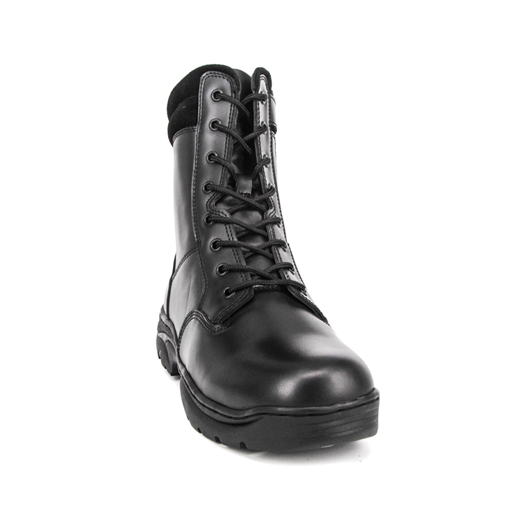 Malaysia zipper black men military tactical boots 6295
