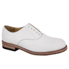 سفید چمکدار پیٹنٹ چمڑے کے دفتری جوتے 1216