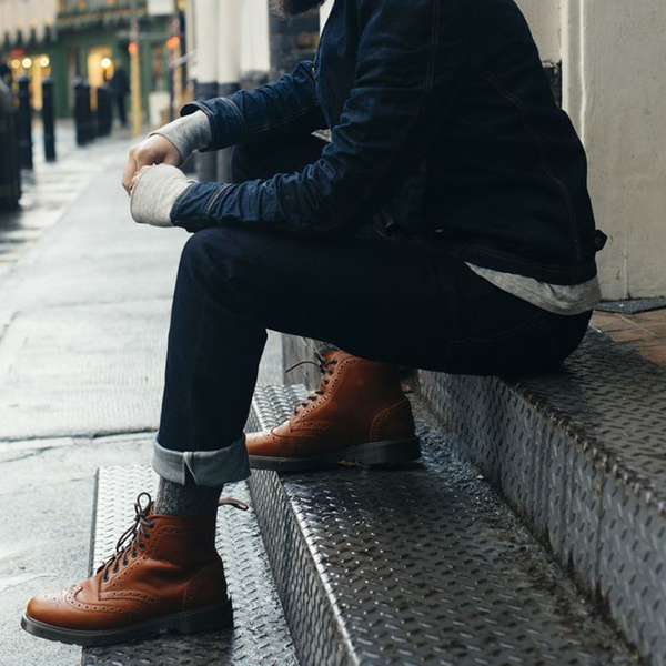 How To Wear Men's Brogues office shoes？