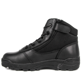 Black combat army military tactical boots 4101