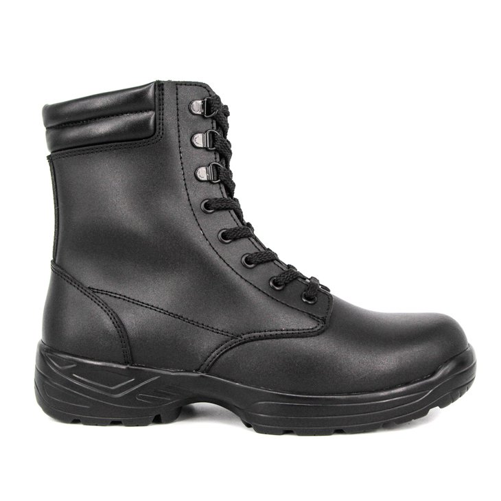 Mataas na kalidad na winter army men full leather boots 6286