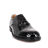 Leather shiny patent leather office shoes 1238