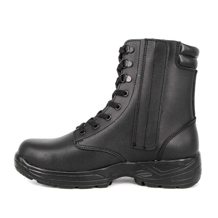 Mataas na kalidad na winter army men full leather boots 6286