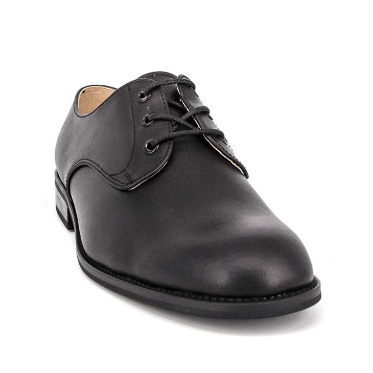 Oxford army ceremonial black leather military office shoes 1249