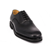 Këpucë zyrash të sheshta të modës të zeza 1201, të qëndrueshme