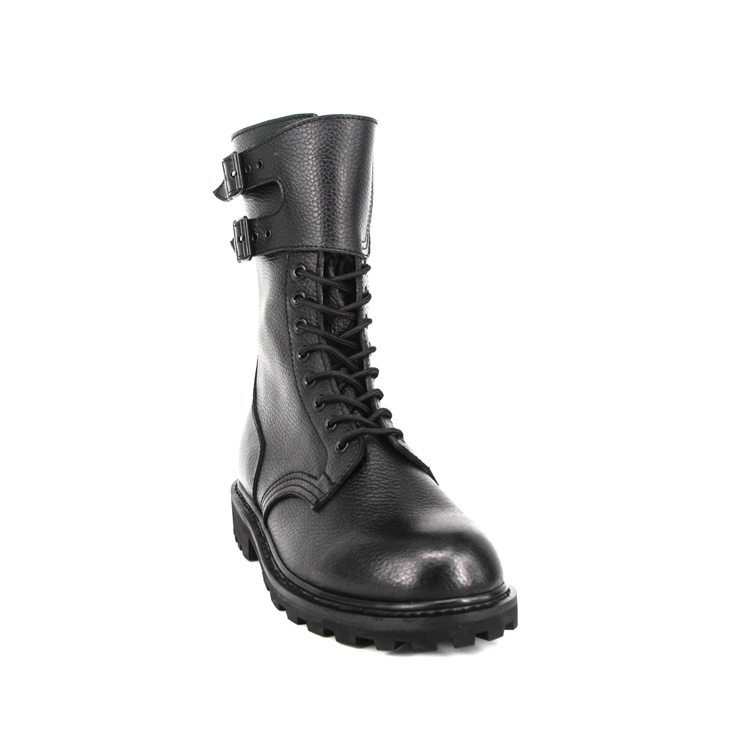 France infantry combat military leather boots 