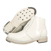 Nepromokavé bílé minimalistické kancelářské boty 1252