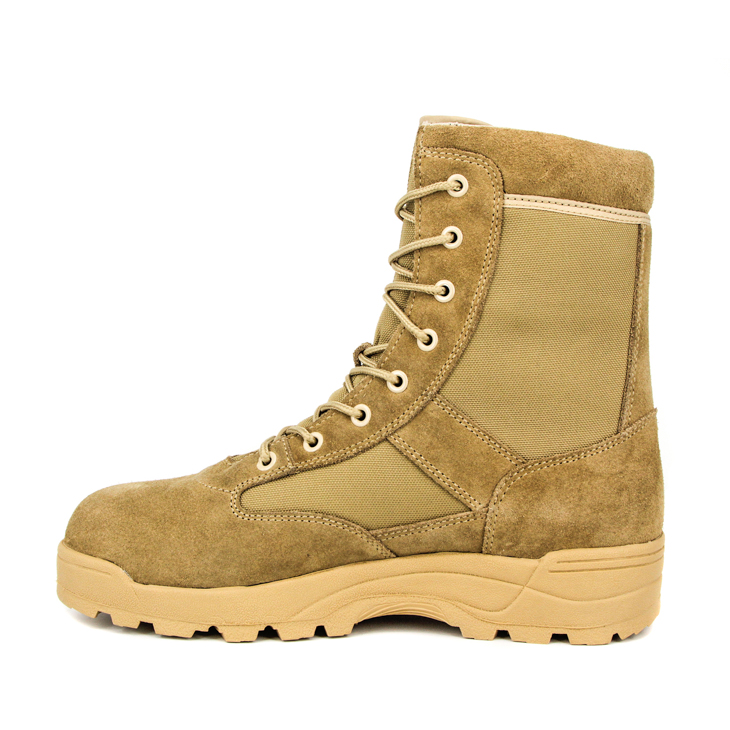 Sand Color Breathable Padded Collar Force Desert Boot 7275
