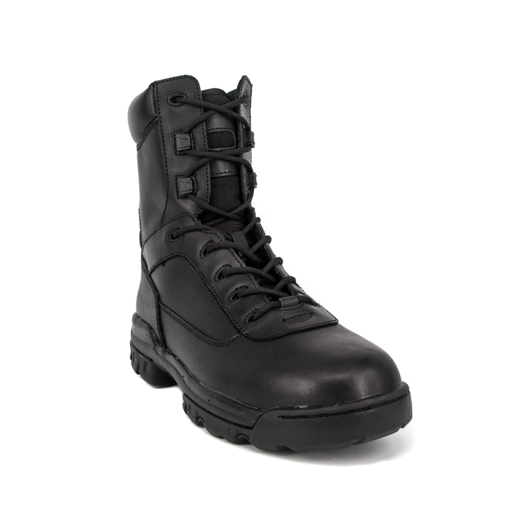 Pakistan cheap wholesale motorcycle military full leather boots 6244