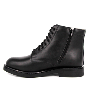 Patrol Zipper Army Full Leather Boots 6109