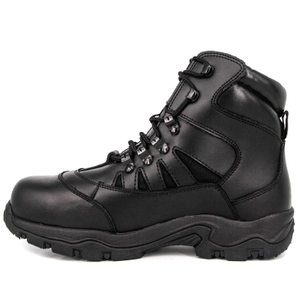 Čierne členkové vojenské taktické topánky pre mládež 4104