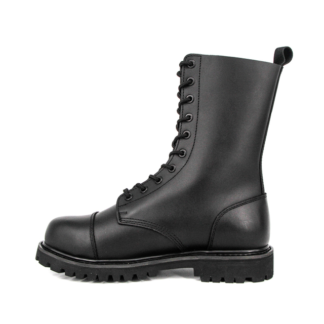 Çizme prej lëkure origjinale ushtarake të modës për meshkuj 6281