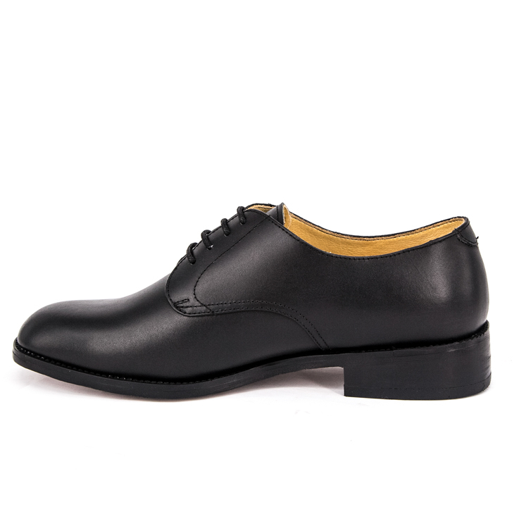 Црне кожне водоотпорне канцеларијске ципеле за мушкарце 1211