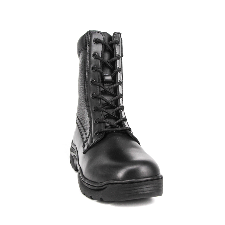 Malaysia ritual waterproof military full leather boots 6296