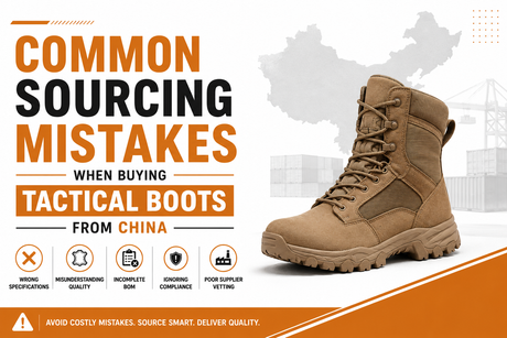 China.png မှ Tactical Boots များဝယ်ယူရာတွင် အဖြစ်များသော Sourcing အမှားများ