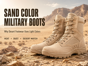 Sand Color Military Boots Why Desert Footwear Uses Light Colors.png