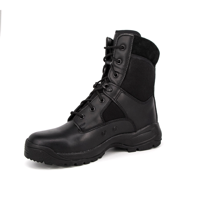 Sepatu taktis MILFORCE sepatu bot militer gaya Amerika sepatu bot tentara hitam