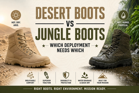 သဲကန္တာရဖိနပ်များနှင့် Jungle Boots.png