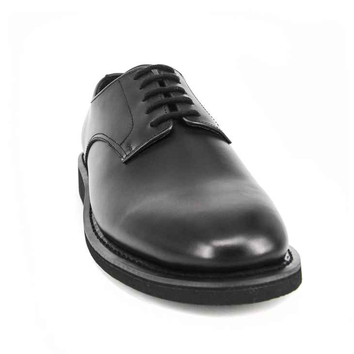 MILFORCE černé kožené vojenské bojové boty vojenské boty