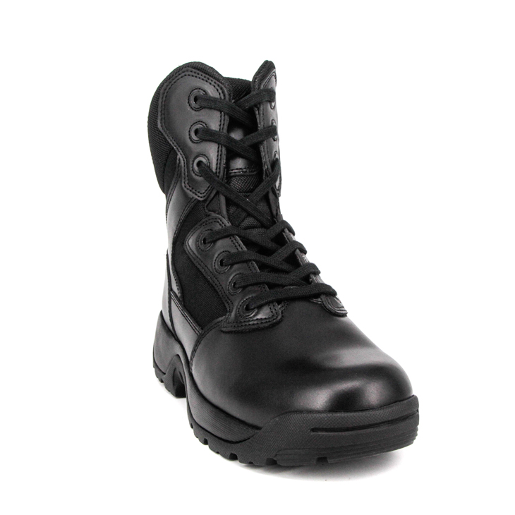 Cheap military tactical boots with zipper 4296