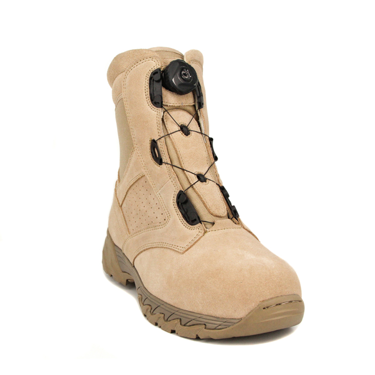 Saudi Arabia Australia waterproof hiking BOA system military desert boots 7288