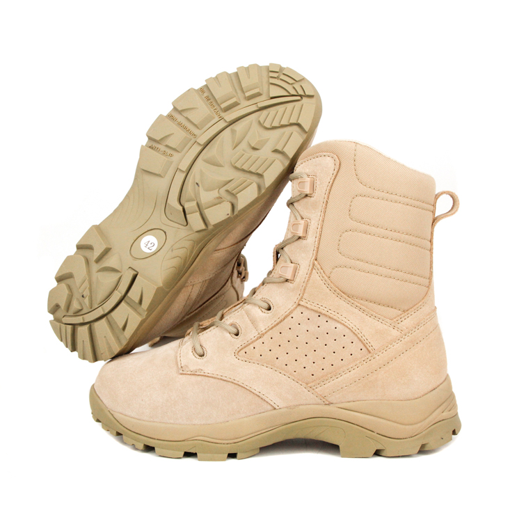 Turkey sand waterproof hiking military desert boots 7287